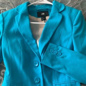 H&M Turquoise Blazer